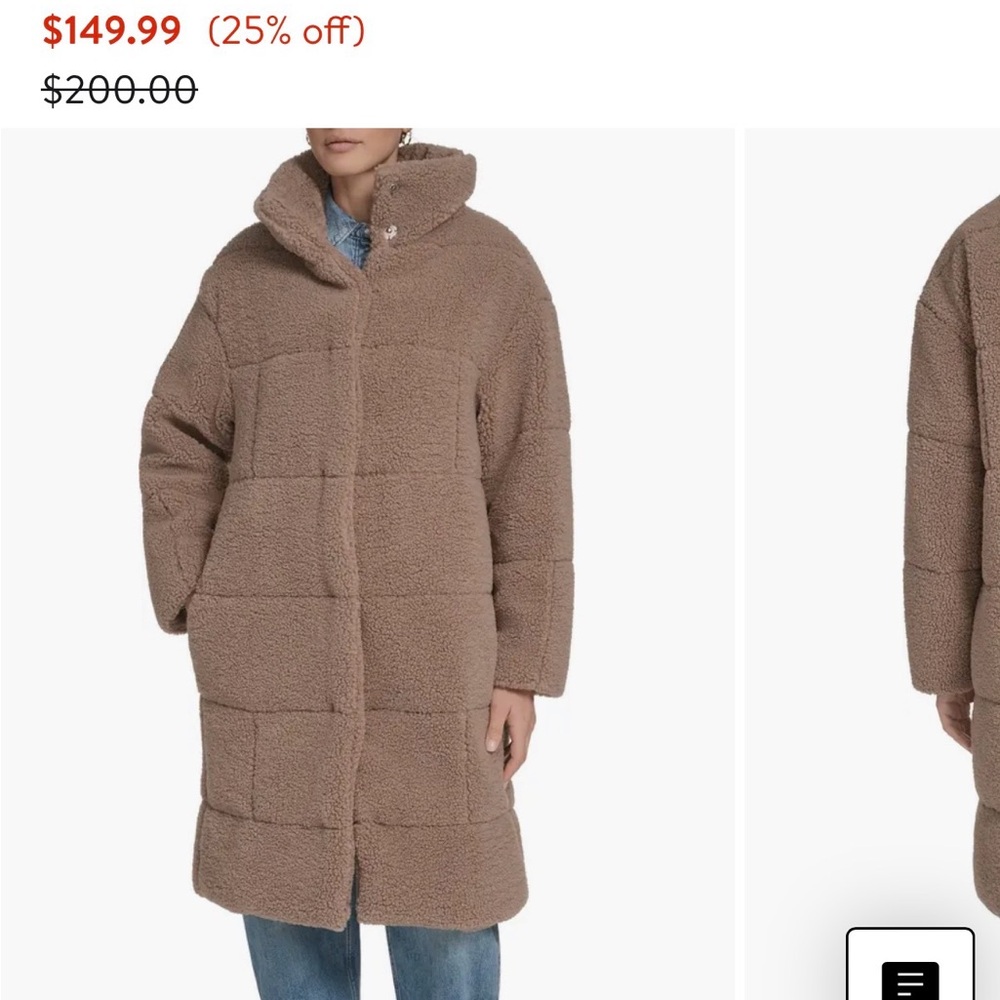 Levi's Gray Sherpa Jacket